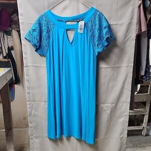 Womens Lace Detail Dress Size S